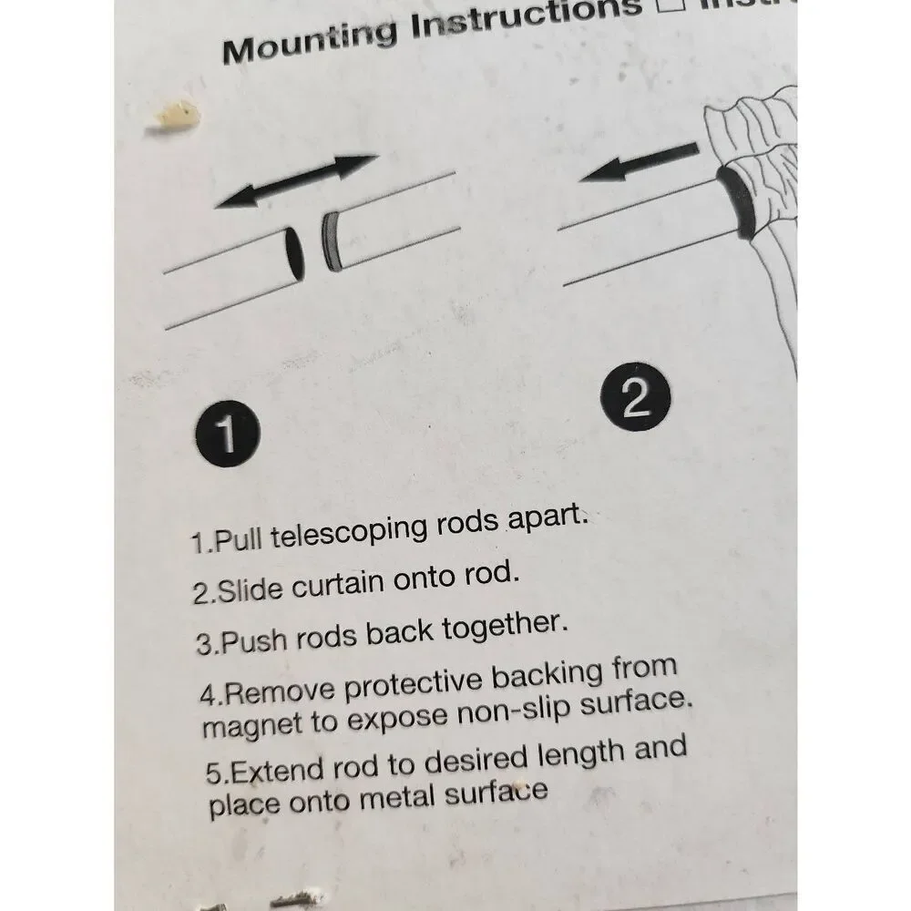 Four Magnetic Rods.